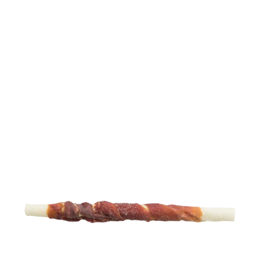 Rawhide Twisted Stick with Duck 12,5cm