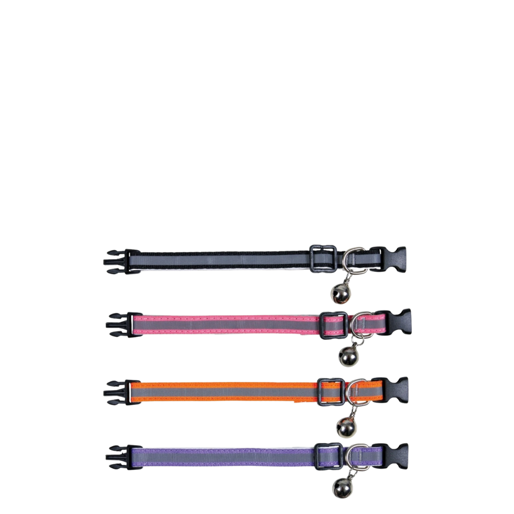 Kitten collar, reflective, nylon