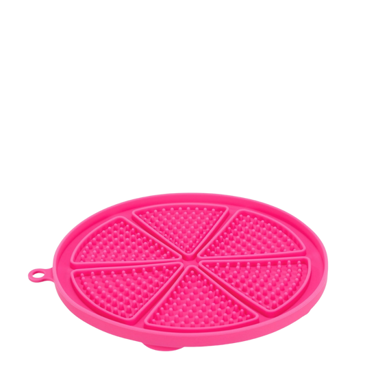 Sleikimotta með sogskálum 18cm bleik