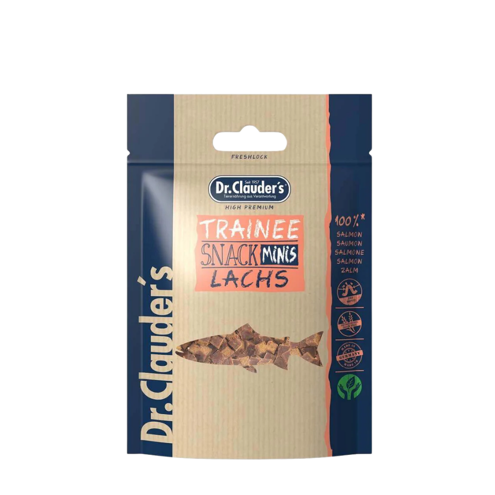 Dr. Clauder's Mini Salmon Trainee Snack 50gr
