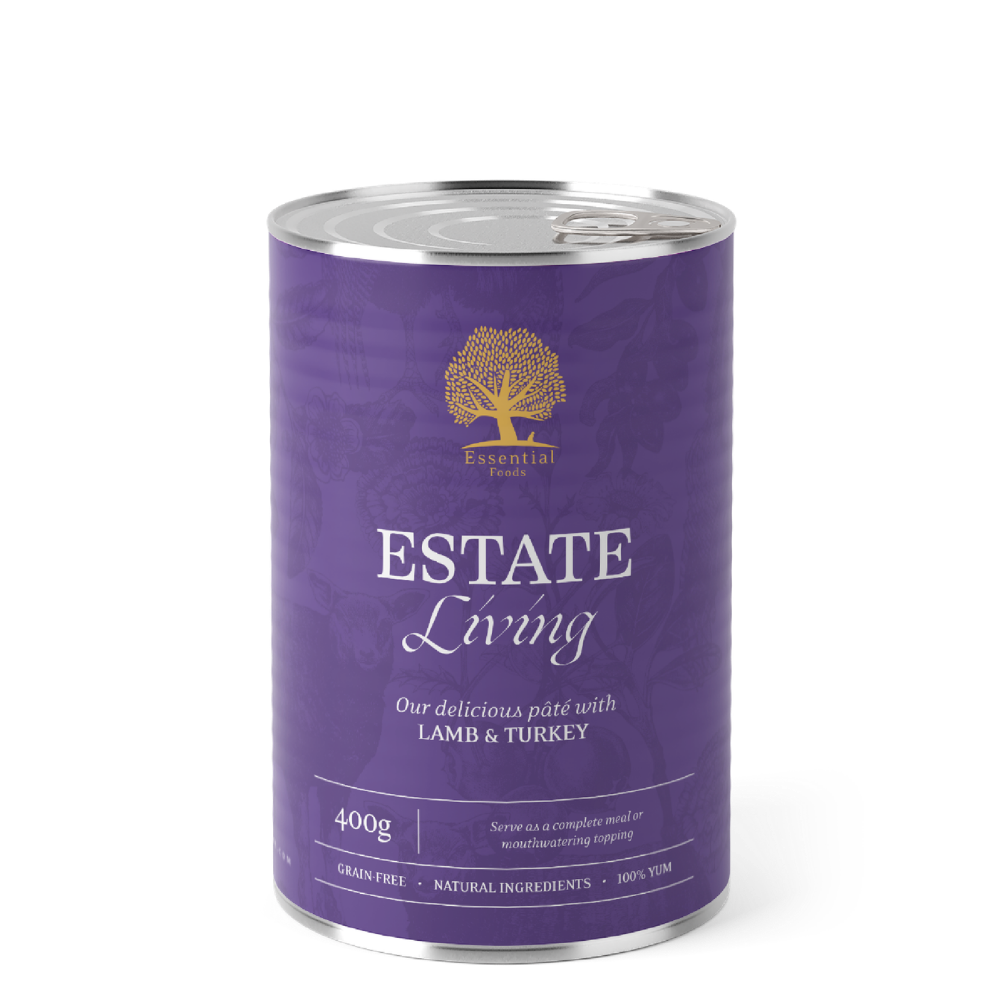 Estate Living Pate - 400g - Blautfóður með lambi og kalkúni