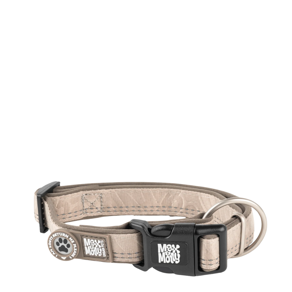 Smart ID Collar - Matrix 2.0 Sand - L