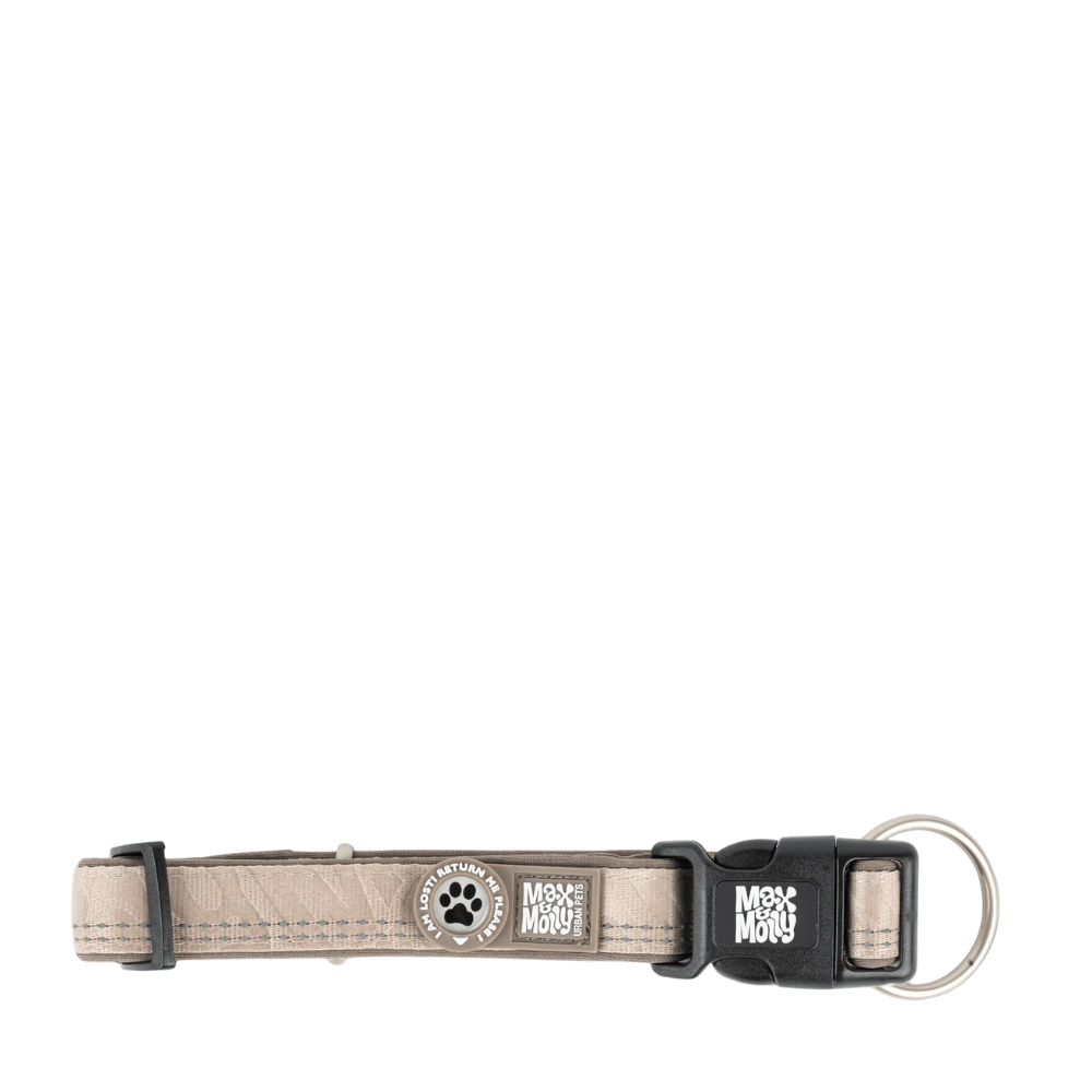 Smart ID Collar - Matrix 2.0 Sand - M