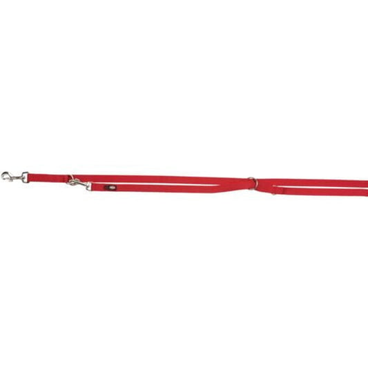 Adjustable lead M-L: 2m/20mm red