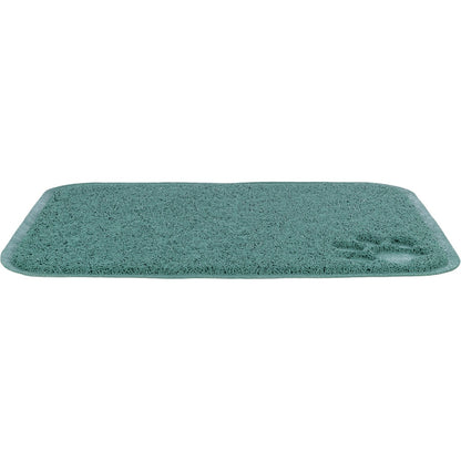 Cat litter tray mat PVC 37x45 cm sage