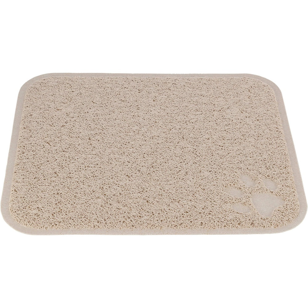 Cat litter tray mat PVC 37x45 cm blush