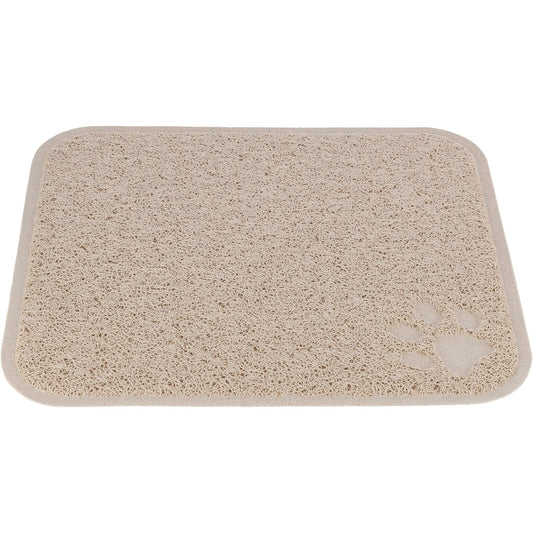 Cat litter tray mat PVC 37x45 cm blush