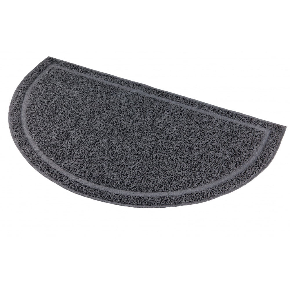 Cat litter tray mat semi-circular PVC 59