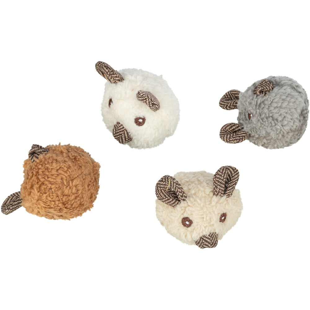 Bear plush 8 cm various