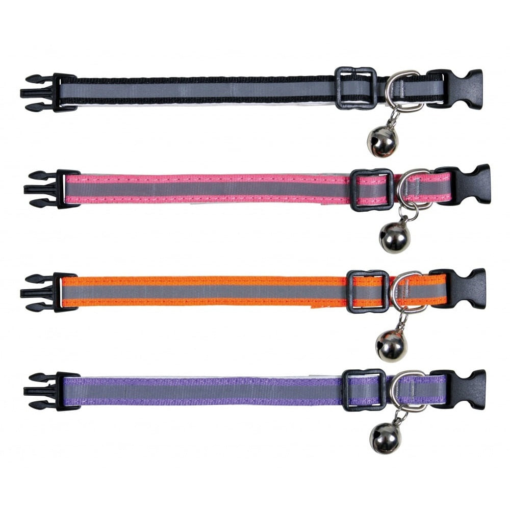Kitten collar, reflective, nylon