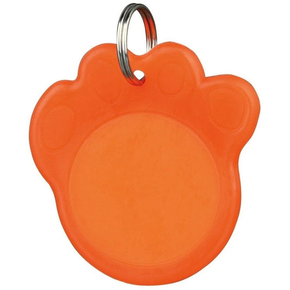 I.D. tag phosphorescent 3.5 cm orange