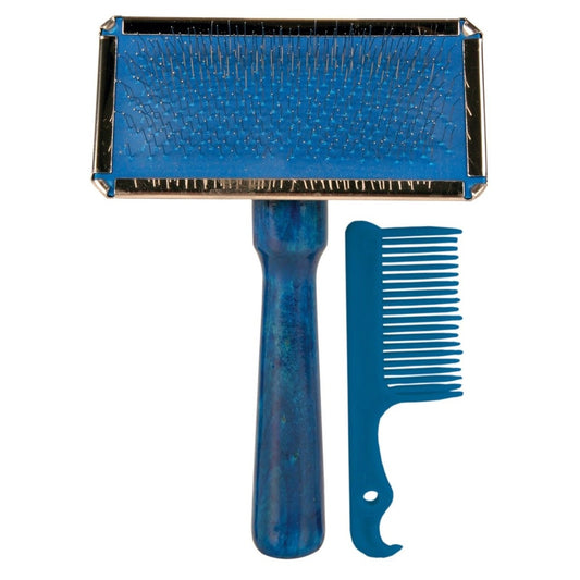 Soft brush with brush cleaner 9 x 13 cm