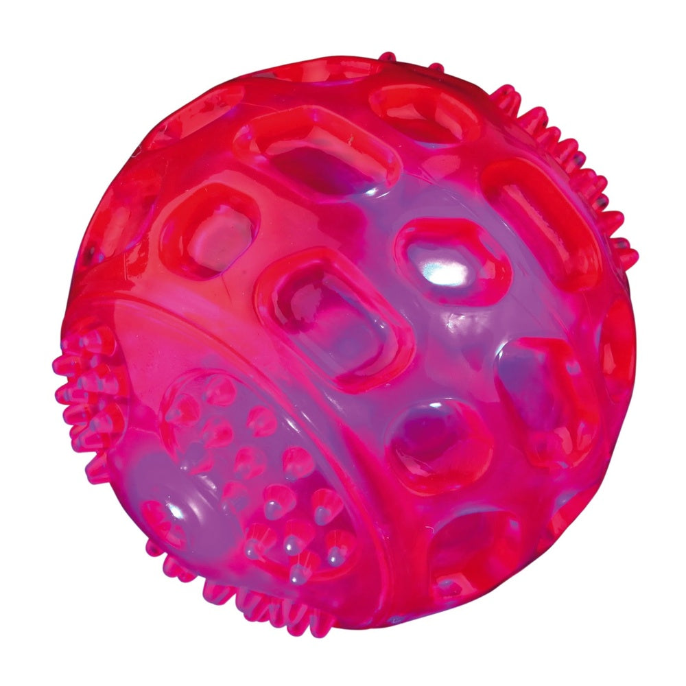 Flashing ball TPR ø 7.5 cm