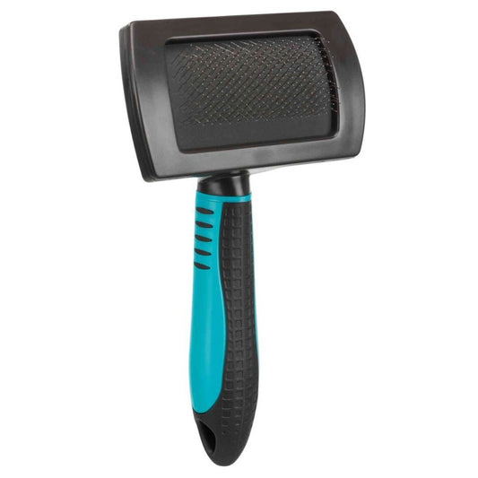 Soft brush plastic/metal bristles 10x17c