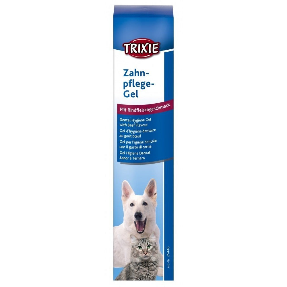 Dental hygiene gel beef flavour dog/cat