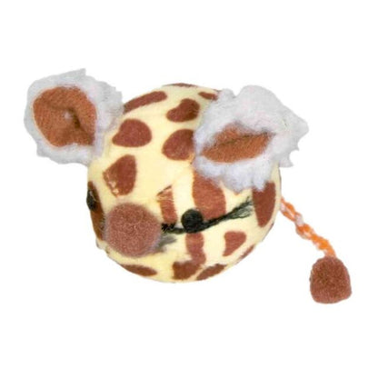 Mouse ball shorthair plush catnip