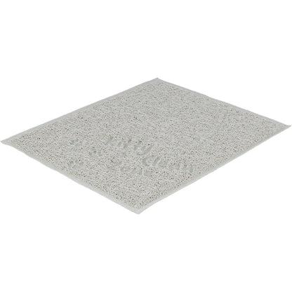 Cat litter tray mat PVC 37x45cm grey