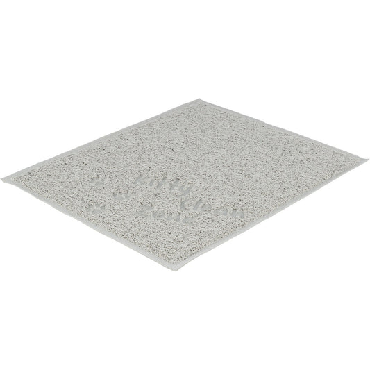 Cat litter tray mat PVC 37x45cm grey