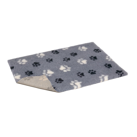Vetbed Nonslip Duo-Paw Grey 100 x 75cm