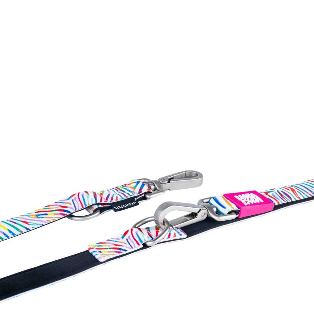 Multi taumur M/L - 2m - Marglitt zebramynstur