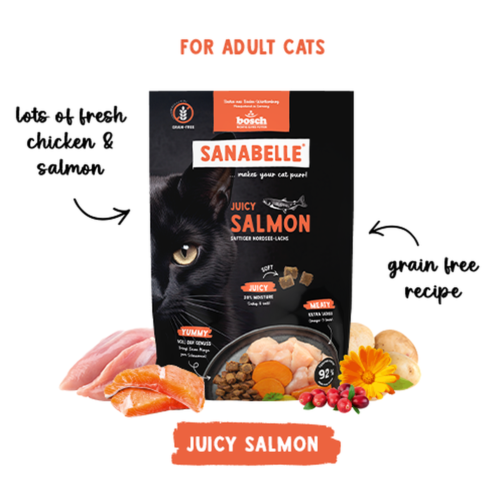 Sanabelle Juicy Salmon 250g