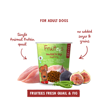 Fruitees Quail & Fig 200g