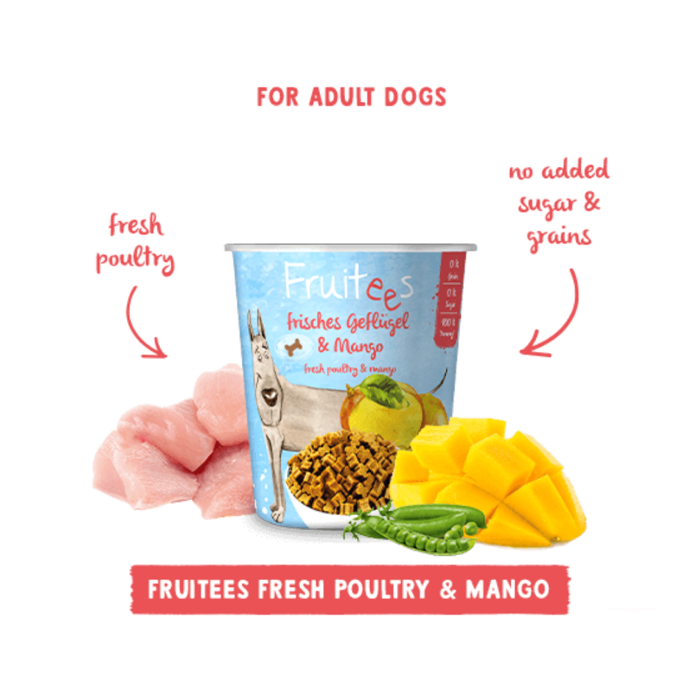 Fruitees Poultry and Mango 200g