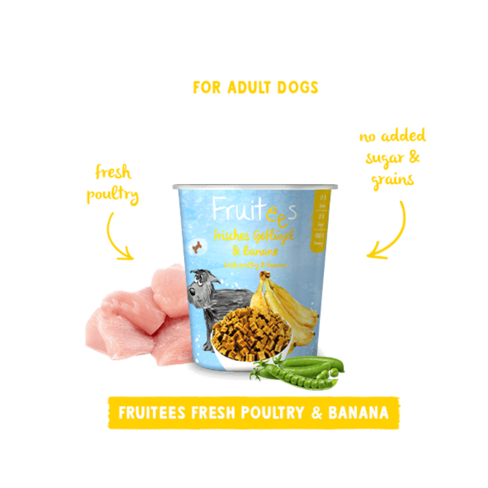 Fruitees Poultry and Banana 200g