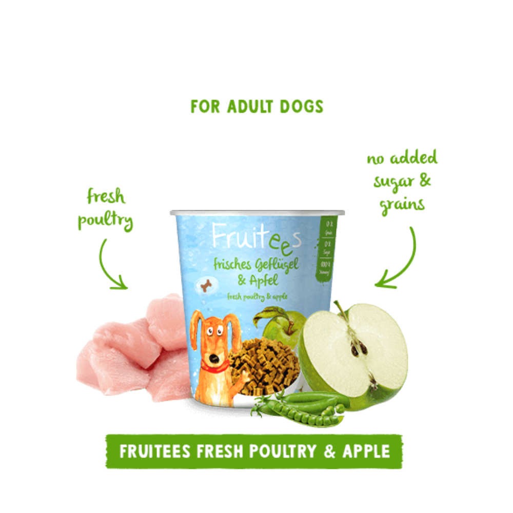 Fruitees Poultry and Apple 200g